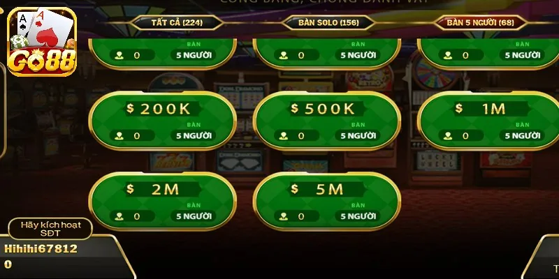 Thành viên sở hữu các tổ hợp bài là tứ quý 2, sảnh 10 lá gọi là ăn trắng